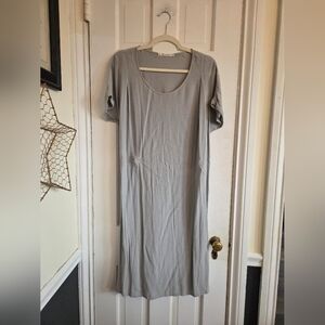 Friday's Project Chic Light Gray Dress